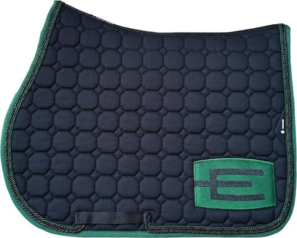 Equiline Octagon E-logo Glitter satulahuopa 2-nyörillä Navy/Vihreä