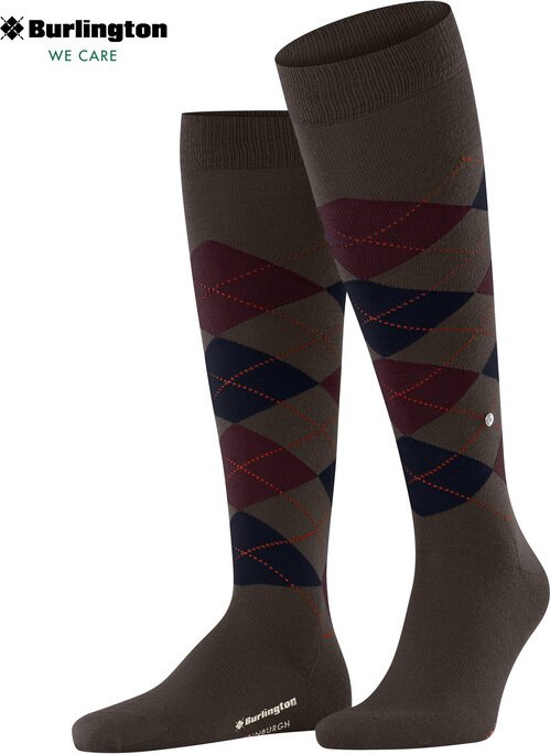 Burlington Edinburgh miesten polvisukat Brown/5235