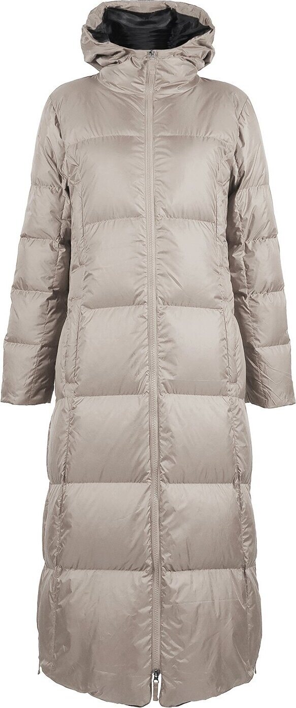 Skhoop Hella Down pitkä toppatakki Walnut