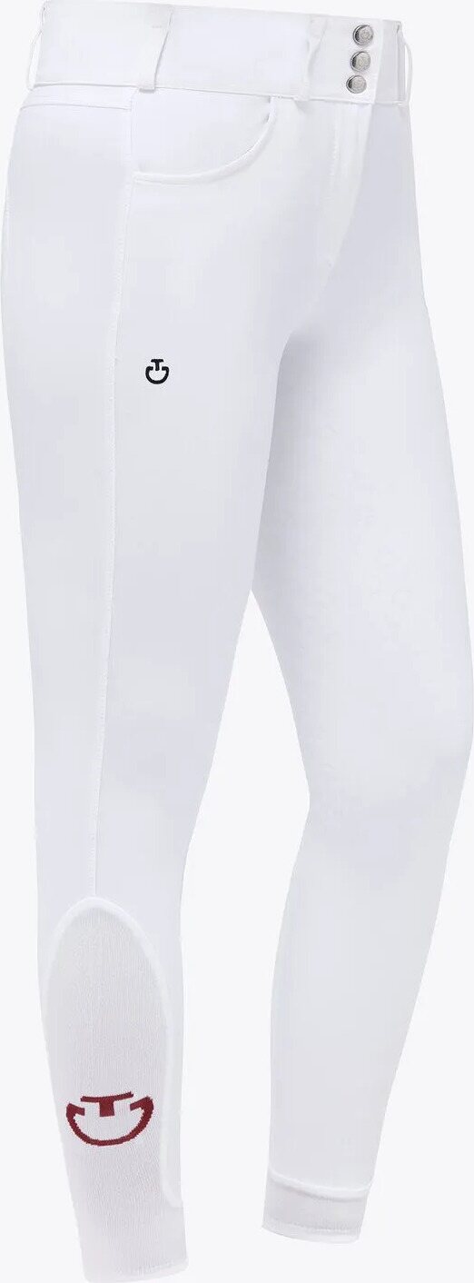 Cavalleria Toscana High Waist Dressage ratsastushousut Valkoinen