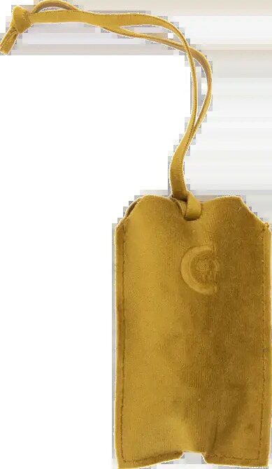 Kentucky Velvet Pocket koiran kakkapussin pidike Mustard