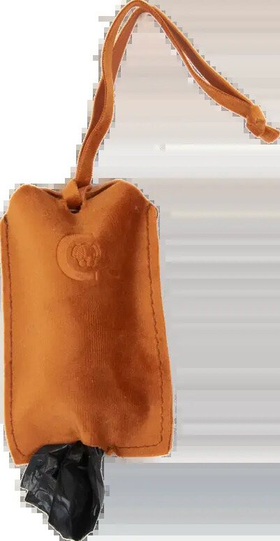 Kentucky Velvet Pocket koiran kakkapussin pidike Oranssi