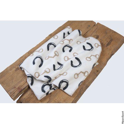 Horse Comfort Premium Home fleeceviltti Valkoinen/beige