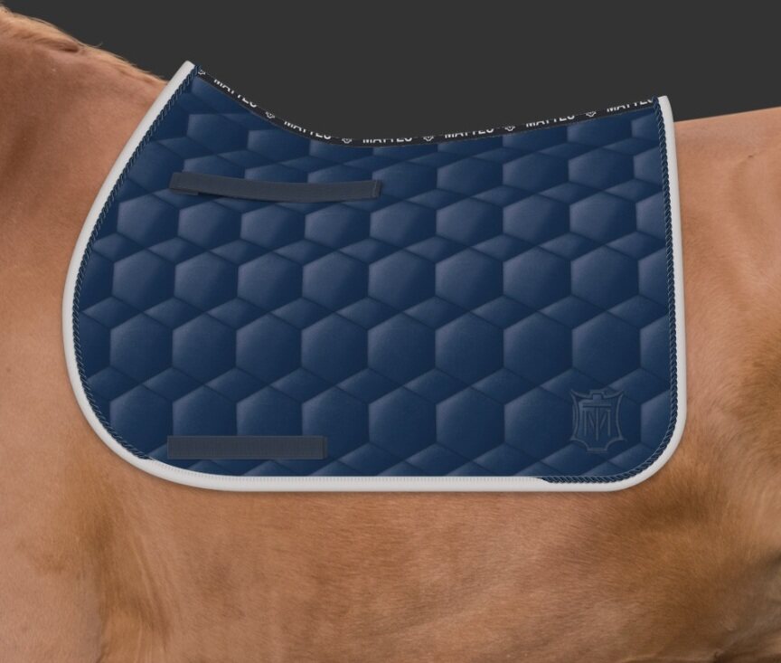 Mattes Sheen Square pad heijastinkantilla Blue/Navy