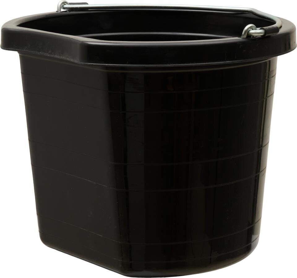 Horse Guard Ämpäri suoralla reunalla Musta