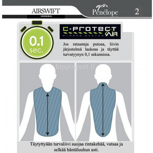 Pénélope Airswift paukkuturvaliivi