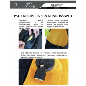 Pénélope Airswift paukkuturvaliivi