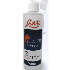 Lister R15 Clear klipperiöljy 500ml