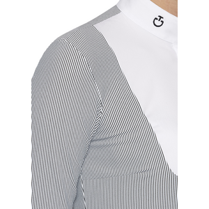 Cavalleria Toscana Jersey Poplin pitkähihainen kilpailupaita