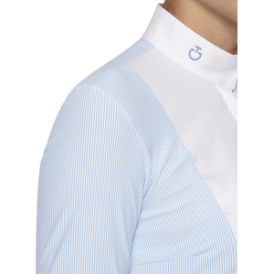 Cavalleria Toscana Jersey Poplin pitkähihainen kilpailupaita