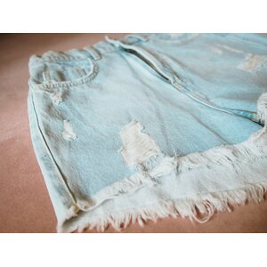 House of Horses La vie En Rose farkkushortsit