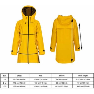 PAIKKA Human Visibility Raincoat