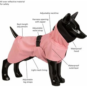 PAIKKA Visibility Raincoat Light keltainen