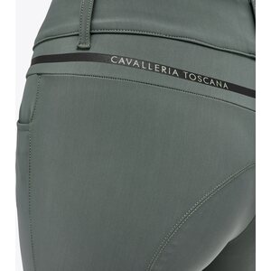 Cavalleria Toscana Silicone Print CT Logo polvipaikkaiset ratsastushousut