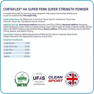 Equine America Cortaflex HA Super Fenn nivelravinne