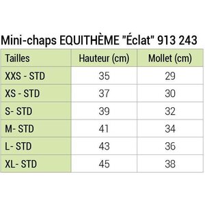 EquiThéme Eclat minichapsit