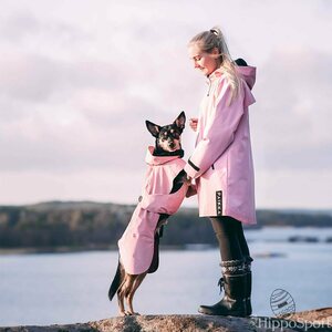 PAIKKA Visibility Raincoat light vaaleanpunainen