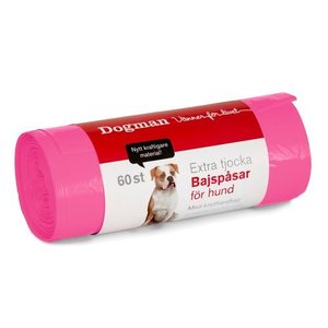 Dogman koirankakkapussit, 60kpl