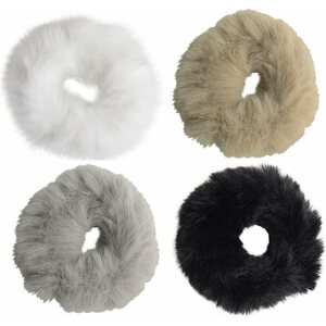 SD Design princess fake fur scrunchie