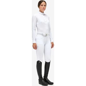 Cavalleria Toscana Jersey Poplin pitkähihainen kisapaita