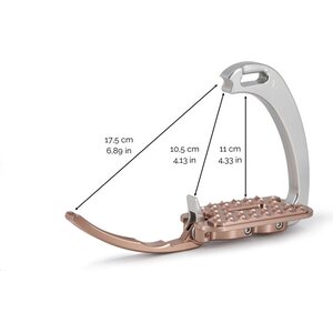 Tech Stirrups Venice sloped M tech turvajalustimet