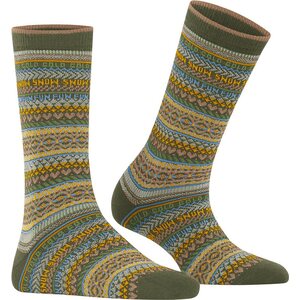 Burlington Snow Fair Isle nilkkasukat