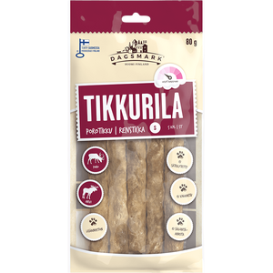 Dagsmark Petfood Tikkurila Porotikku 80g