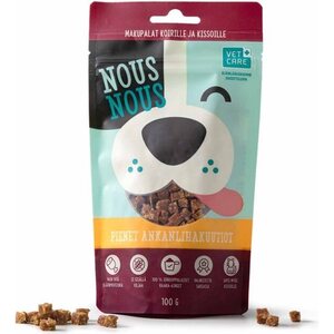 Vetcare Nous Nous pienet ankanlihakuutiot 100g