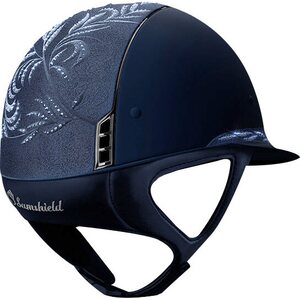 Samshield Custom Miss Shield 2.0 Flower Swarovski ratsastuskypärä