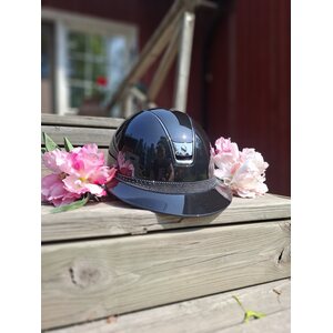 Samshield Miss Shield 2.0 Custom Glossy Crystal Tiara ratsastuskypärä