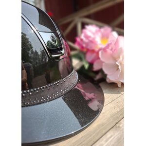 Samshield Miss Shield 2.0 Custom Glossy Crystal Tiara ratsastuskypärä