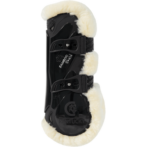 Kentucky Vegan sheepskin tendon boots bamboo elastic