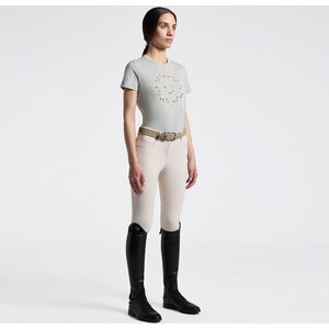 Cavalleria Toscana Floral Embroidery T-paita