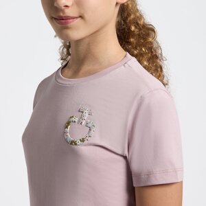 Cavalleria Toscana Floral Embroidery lasten t-paita