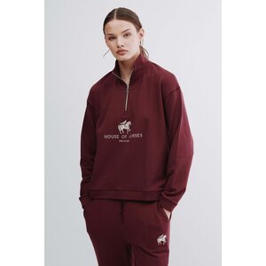 House of Horses Logo Half Zip