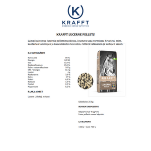 Krafft Lucerne Pellets 25kg