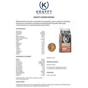 Krafft Leisure Mysli 15kg