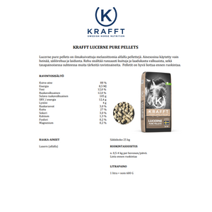Krafft Lucerne Pure Pellets 25kg