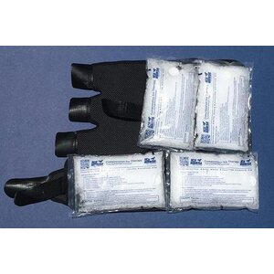 Ice Horse Suspensory Wraps kylmäyssuojat avattu
