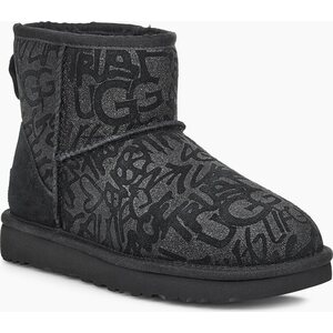 UGG Classic Mini Sparkle Graffiti jalkineet