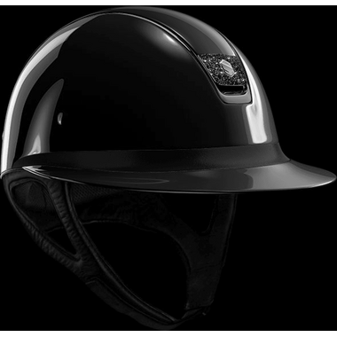 Samshield Miss Shield 2.0 Custom Glossy Crystal Fabric Blazon ratsastuskypärä