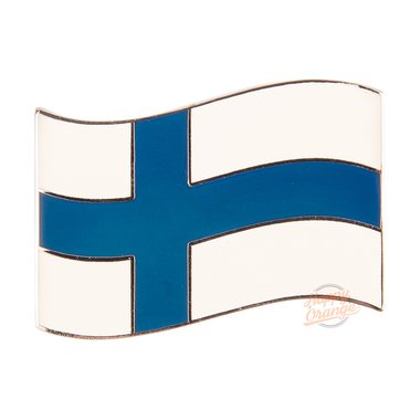 Suomen lippu pinssi