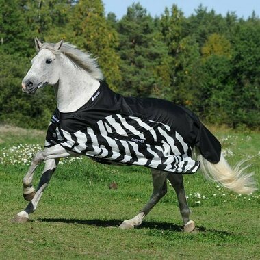 Bucas Buzz-Off Rain Zebra Classic + kaulakappale