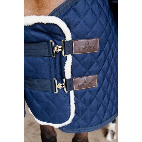 Kentucky Chest extender Quilted Vegan Sheepskin