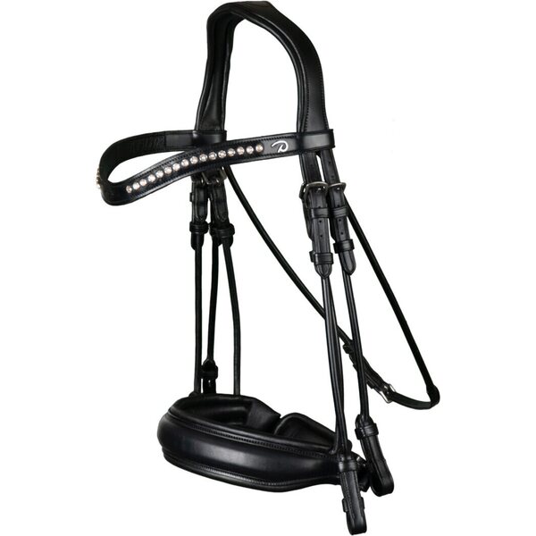 Dy'on Matte Large Crank Noseband Kankisuitset