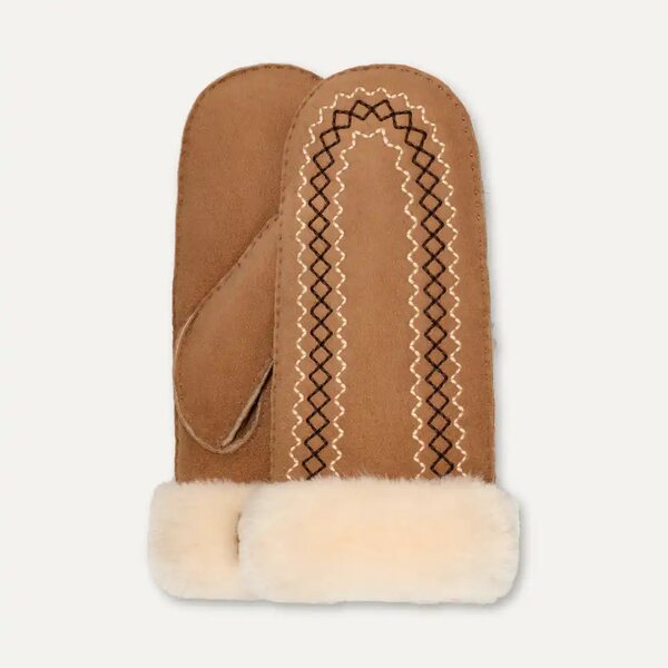 UGG Atherson embroidered sheepskin lapaset