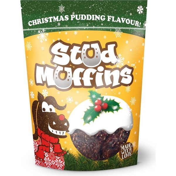 Likit Stud Muffins Christmas Pudding hevosnamit, 15kpl