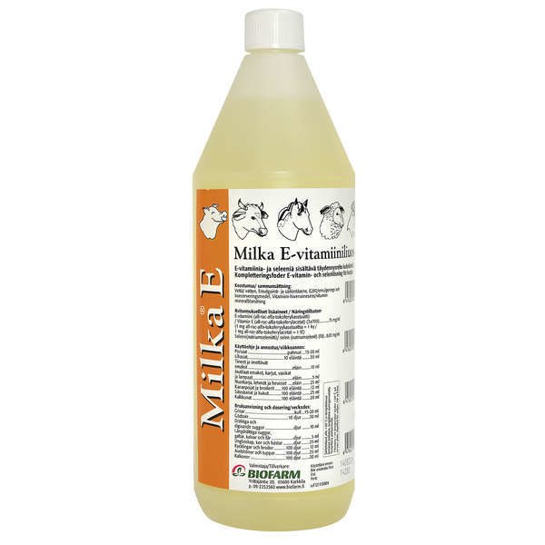 Biofarm Milka E-vitamiiniliuos 1l