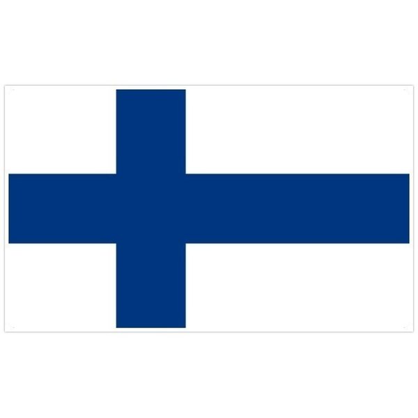 Suomen lippu tarra