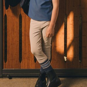 Lasten polvipaikkaiset ratsastushousut